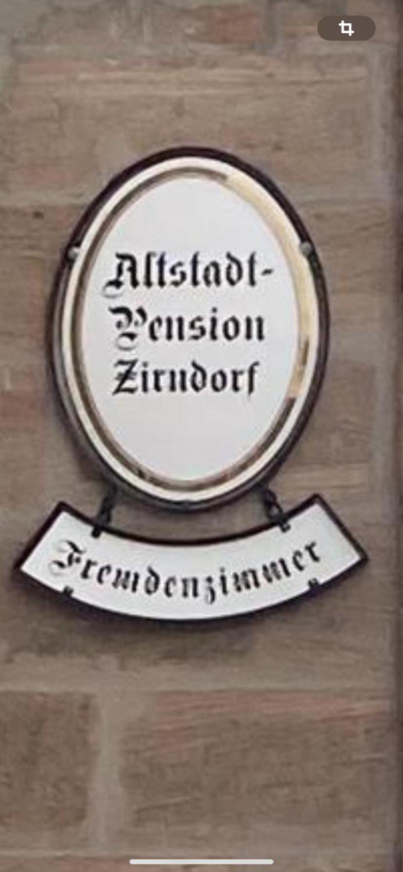 Altstadtpension Zirndorf Dış mekan fotoğraf